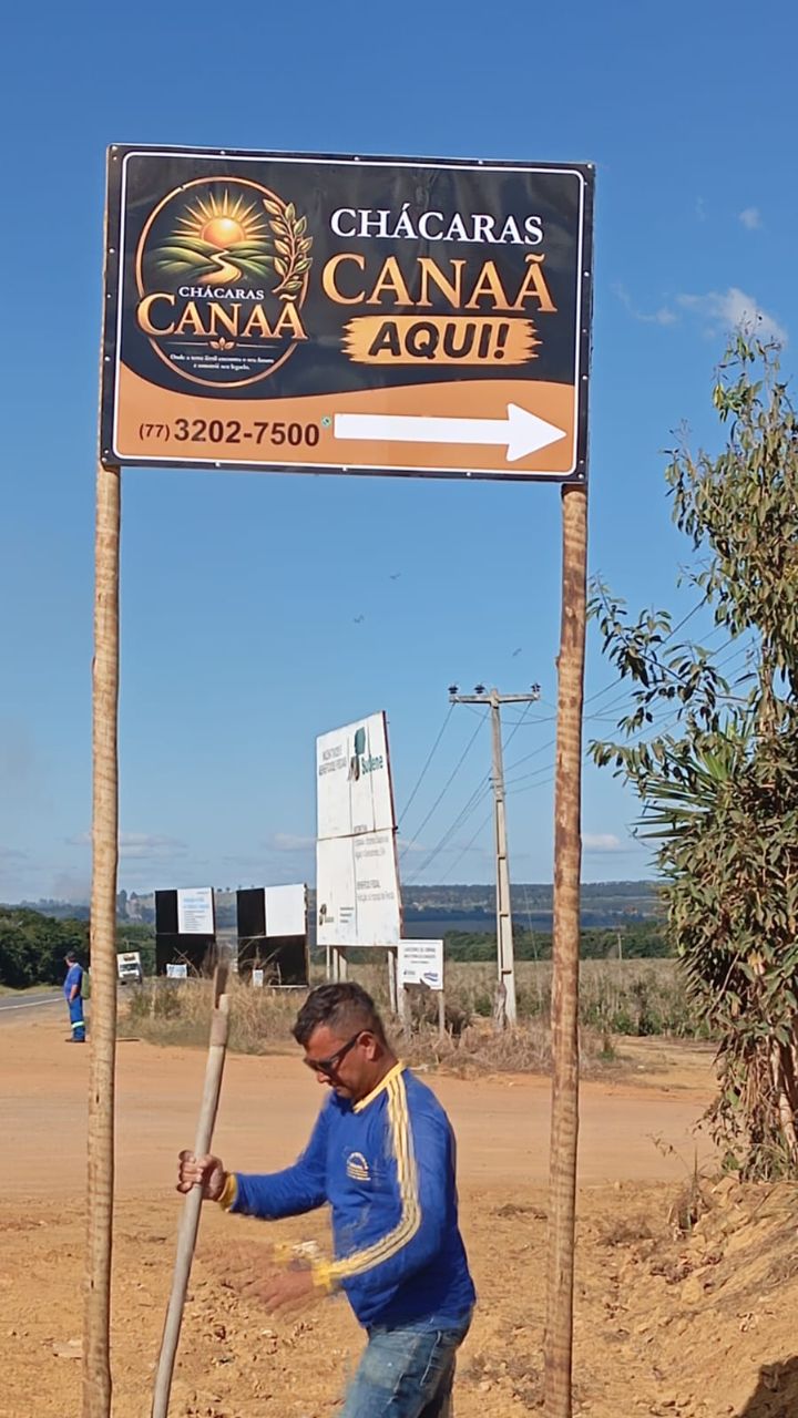 Placa Chácaras Canaã